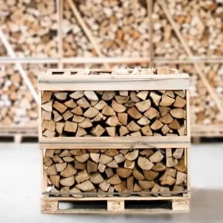Bois de Chauffage Charme Demi-Palette 25cm
