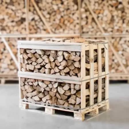 Bois de Chauffage Charme Demi-Palette 25cm